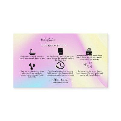 Body Butter Application Guide Colorful Glam