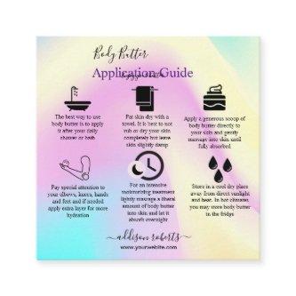 Body Butter Application Guide Modern Glam  Square