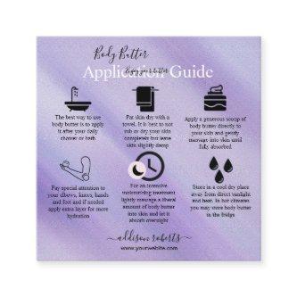 Body Butter Application Guide Modern Glam   Square