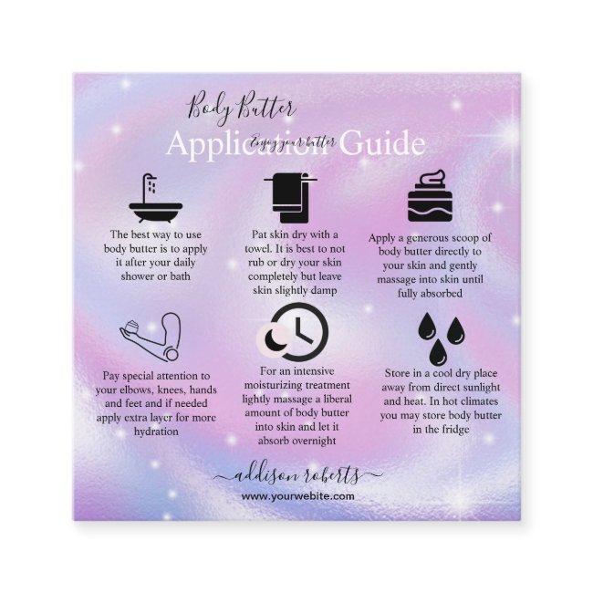 Body Butter Application Guide Modern Glam Square