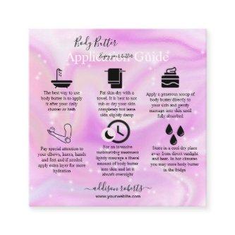 Body Butter Application Guide Modern Glam   Square Square