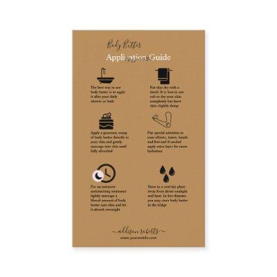 Body Butter Application Guide Modern Professional