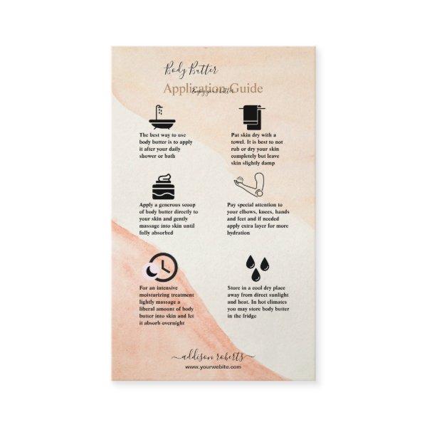 Body Butter Application Guide Modern Professional