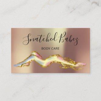 Body Care Sculpting QRCODE Holograph Gold Copper