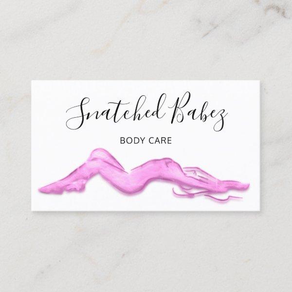 Body Care Sculpting QRCODE Pink White