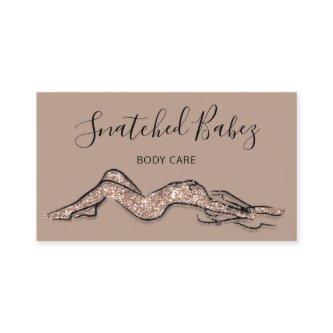 Body Care Sculpting QRCODE Rose Glitter Brown