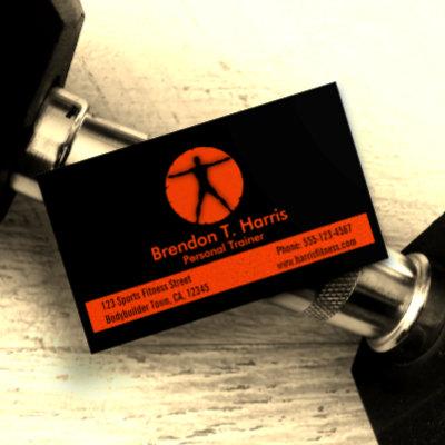 Body Madness Black and Orange Personal Trainer
