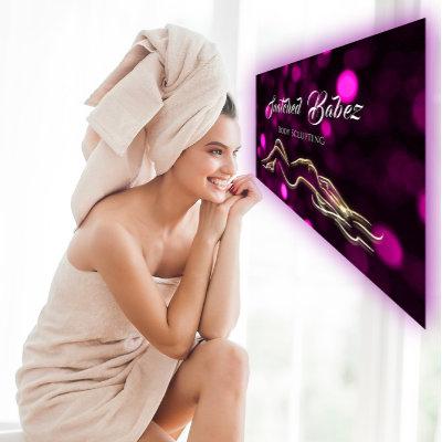 Body Sclupting Beauty Gold Logo Massage Studio
