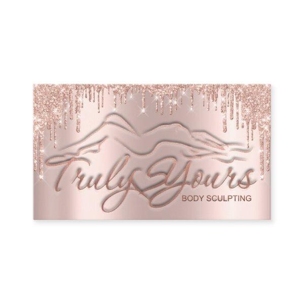 Body Sclupting Logo Social Media Rose Blush