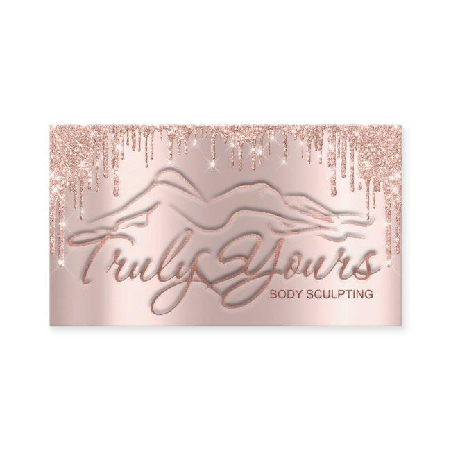 Body Sclupting Logo Social Media Rose Blush