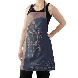 Body Sculpted Contouring Spray Tan beauty Apron