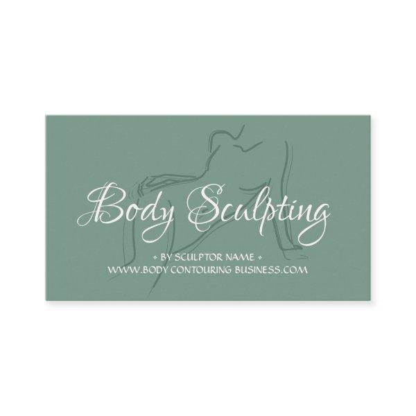 Body sculpting contouring sage spa woman tan