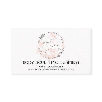 Body sculpting contouring spa Circle Logo