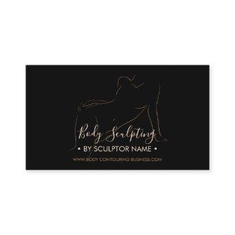 Body sculpting contouring spa girl