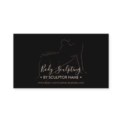 Body sculpting contouring spa girl