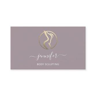 Body Shaping Sculpting Massage Gold Logo QR Blush