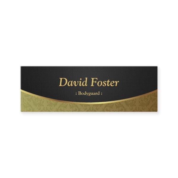 Bodyguard - Black Gold Damask Mini