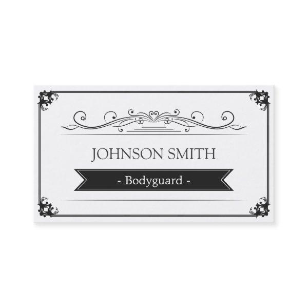 Bodyguard - Classy Vintage Frame
