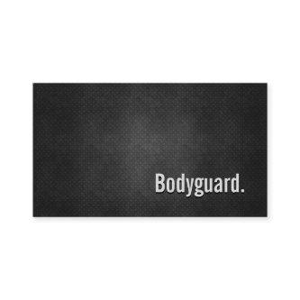 Bodyguard Cool Black Metal Simplicity