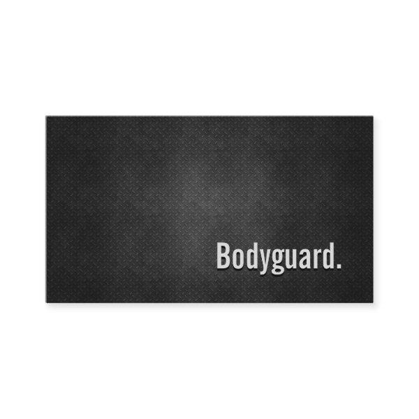 Bodyguard Cool Black Metal Simplicity