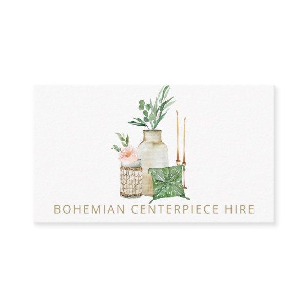 Bohemian Boho Wedding Centerpiece Jar Vase Hire