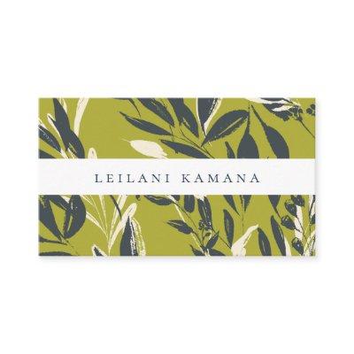 Bohemian Chic Foliage Pattern