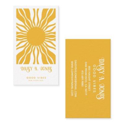 Boho Abstract Sun Rays | Retro