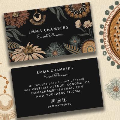 Boho Floral Event Planner