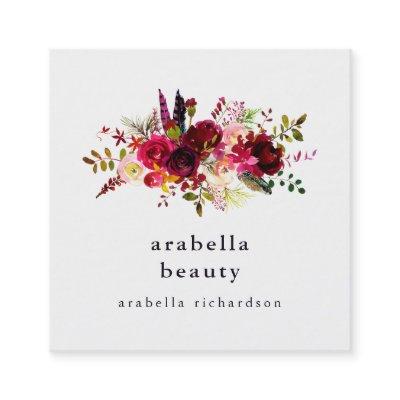 Boho Floral | Social Media Icons Square