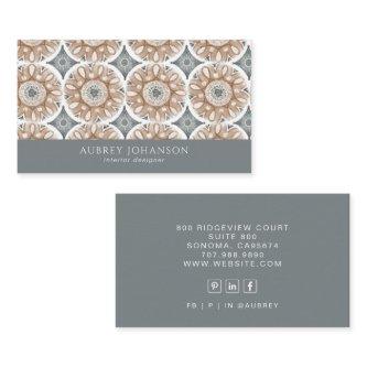 Boho Geometric Shapes Interior Designer