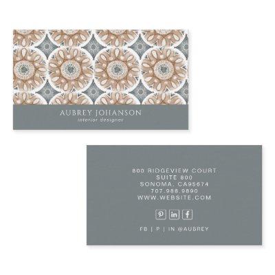 Boho Geometric Shapes Interior Designer