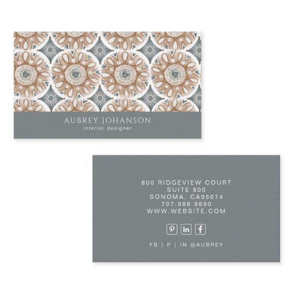 Boho Geometric Shapes Interior Designer