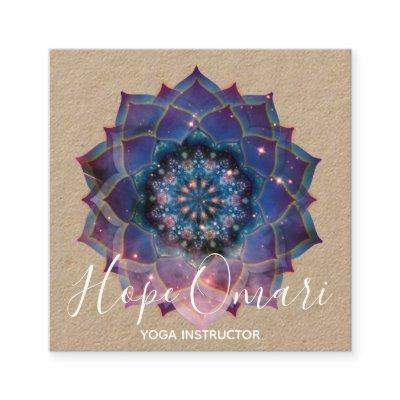 Boho Nebula Mandala, Mystical Square