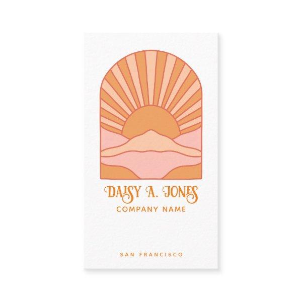 Boho Retro Sunrise