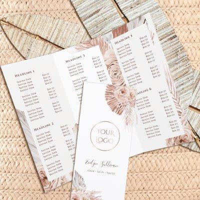 Boho roses brochure