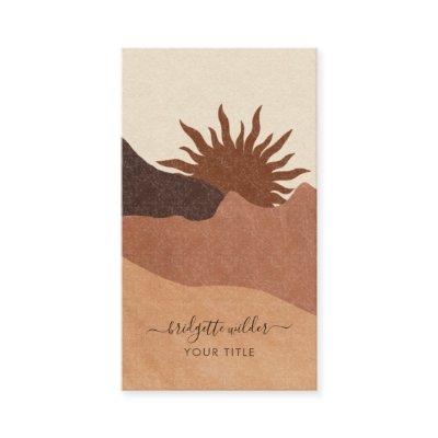 Boho Terracotta Sun Mountains