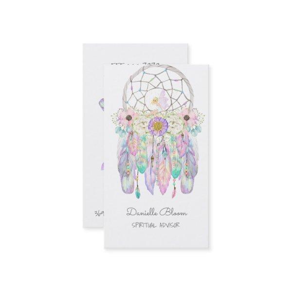 Boho Tribal Fairy Dream Catcher Arrows Feathers