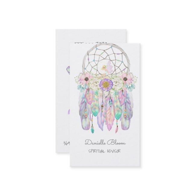 Boho Tribal Fairy Dream Catcher Arrows Feathers