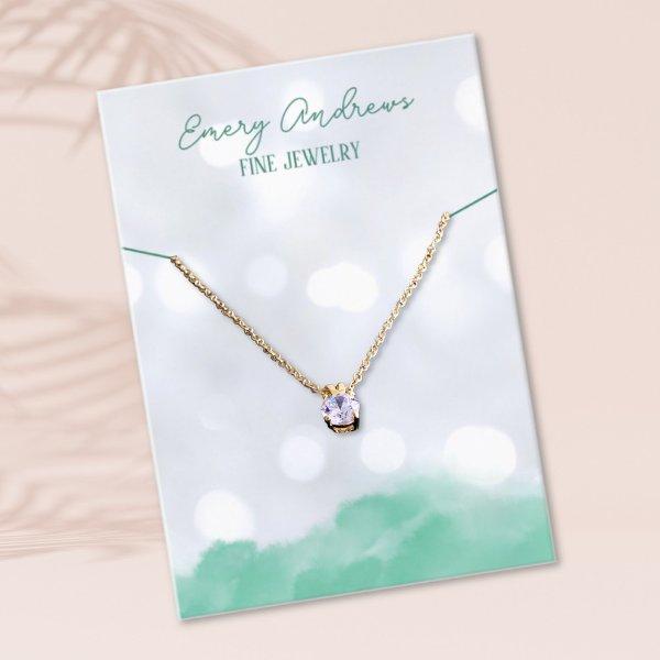 Bokeh Designer Jewelry Necklace Holder Display