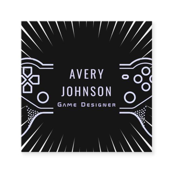 Bold Artsy Video Gaming Game Testing Joypad Modern Square