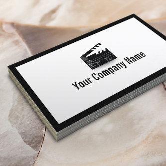 Bold Border Clapperboard Director