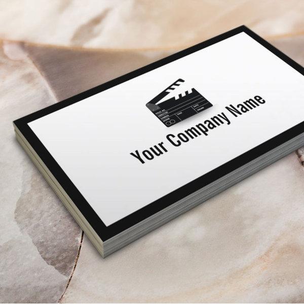 Bold Border Clapperboard Director