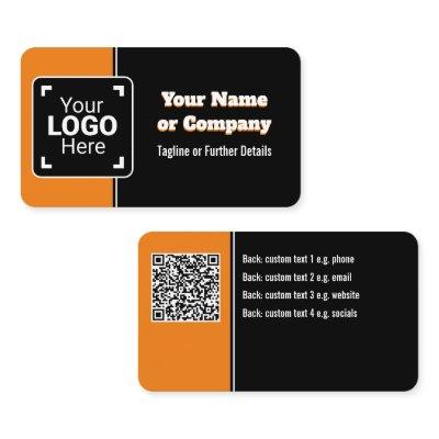 Bold, Bright Orange, Black & White Own Brand