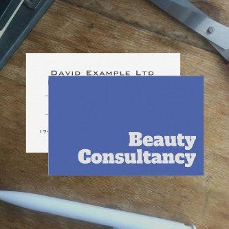 Bold & Clear Beauty Consultancy Design