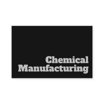 Bold & Clear Chemical Manufacturing Design