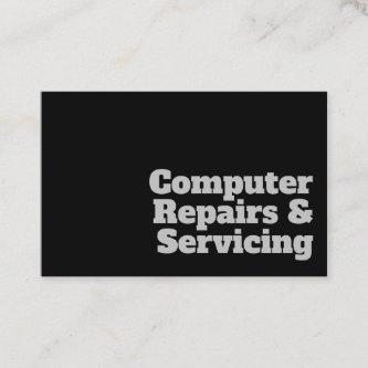 Bold & Clear Computer Repairs & Servicing Design