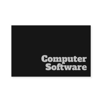 Bold & Clear Computer Software Design