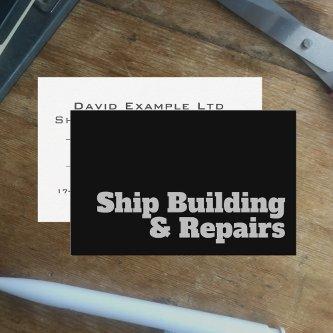 Bold & Clear Design - Ship Building & Repairs