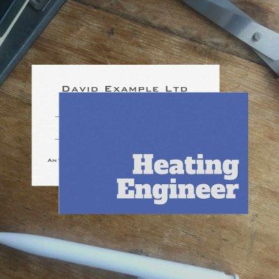 Bold & Clear Heating Engineer Design