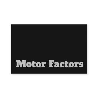 Bold & Clear Motor Factors Design
